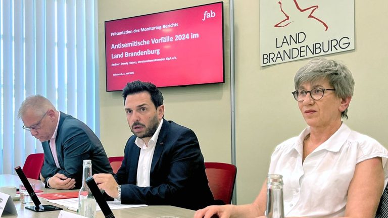 Bericht: Fachstelle erfasst mehr antisemitische Taten in Brandenburg