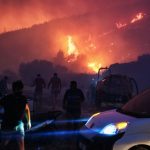 Starker Wind facht Waldbrände im Westen der Türkei an