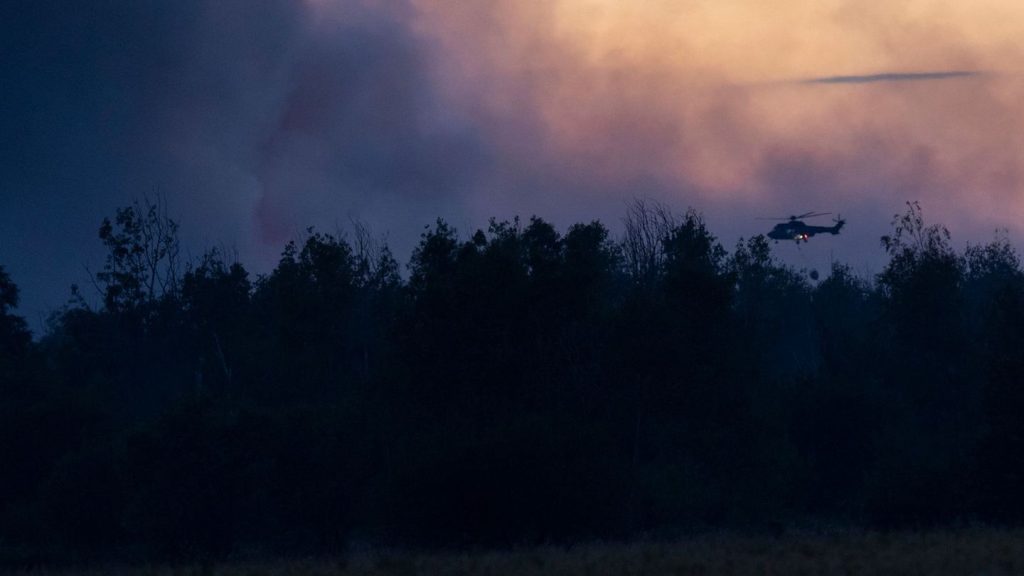 Waldbrand: Waldbrand in Gohrischheide weiter außer Kontrolle
