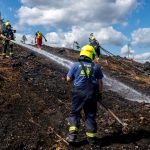 Waldbrände: Ausbreitung des Waldbrandes über Nacht verhindert