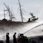Saalfelder Höhe: Waldbrand bei Saalfeld wütet weiter – Hoffnung auf Regen