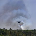 Waldbrand: Lage beim Waldbrand in der Gohrischheide bleibt weiter ernst