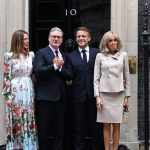 Emmanuel und Brigitte Macron: Präsidentenpaar beehrt Downing Street Nr. 10