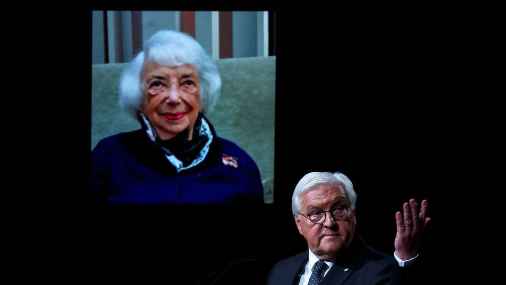 Gedenkfeier: "Wir tun es für dich": Steinmeier würdigt Margot Friedländer