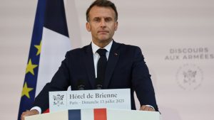 Macron: Die Freiheit war seit 1945 nicht so bedroht wie heute