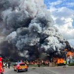 Tomorrowland-Festival in Belgien: Hauptbühne geht komplett in Flammen auf