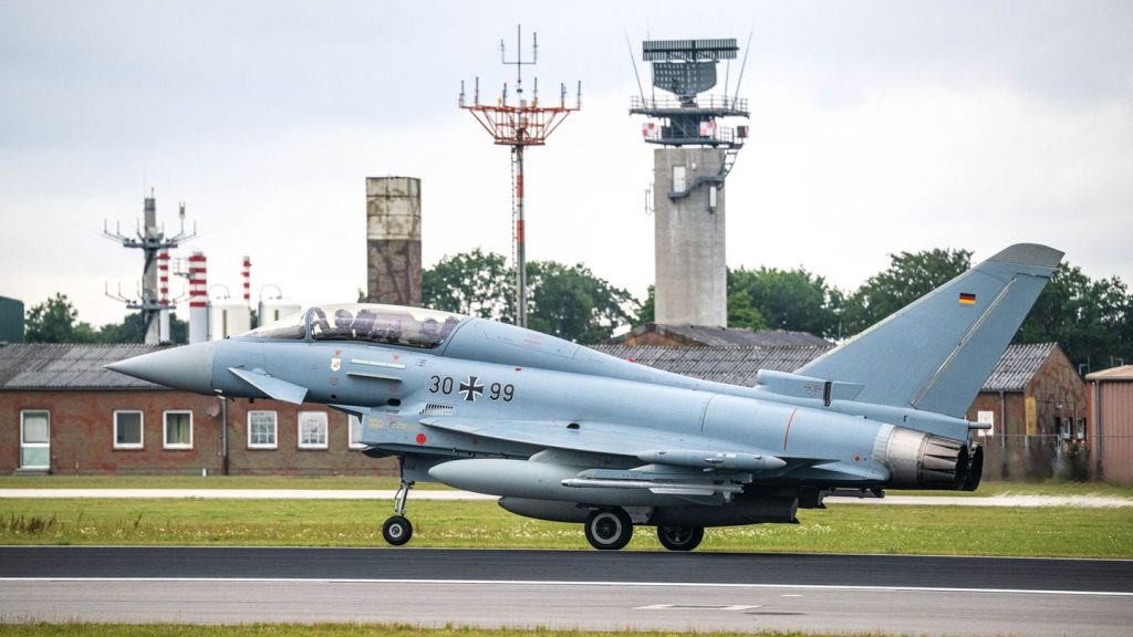 Luftwaffe: Erste Eurofighter aus Rostock-Laage zurück in Ostfriesland