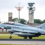 Luftwaffe: Erste Eurofighter aus Rostock-Laage zurück in Ostfriesland