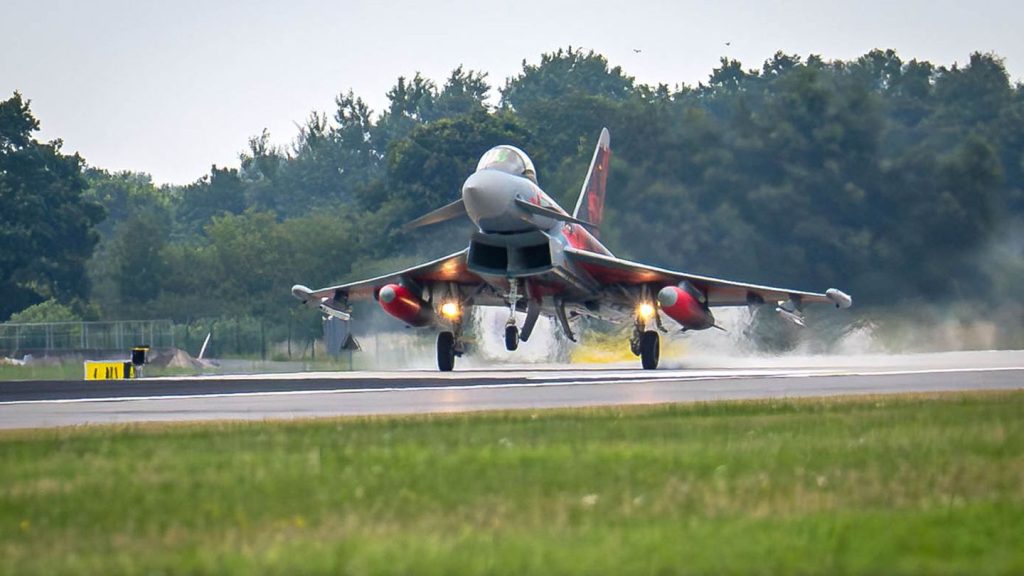 Luftwaffe: "Geiles Gefühl" - Eurofighter landen wieder in Ostfriesland