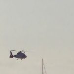 Notfälle: Notfall auf Segelboot - Helikopter bringt Sanitäter an Bord