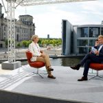 ARD-"Sommerinterview" mit AfD-Chefin Weidel von lautstarkem Protest begleitet