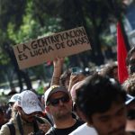 Proteste in Mexiko-Stadt gegen Gentrifizierung im Zuge der Fußball-WM 2026
