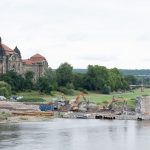 Fortschritt: Abriss der Carolabrücke in den letzten Zügen