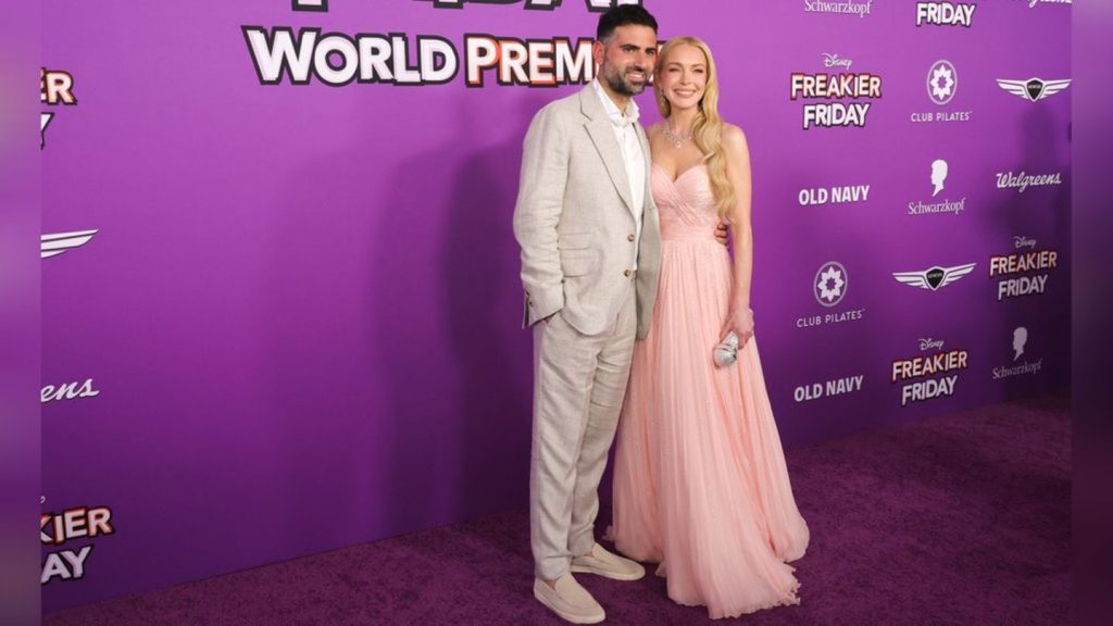 "Freakier Friday"-Premiere: Lindsay Lohan strahlt neben Bader Shammas