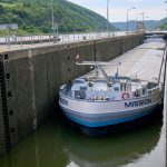 Moselschleuse: An beschädigter Schleuse normalisiert sich der Notbetrieb