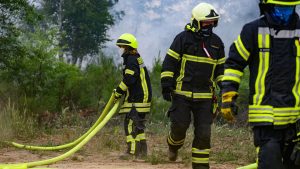 Bei Übungen und Einsätzen: Mehr Unfälle bei Feuerwehrkräften