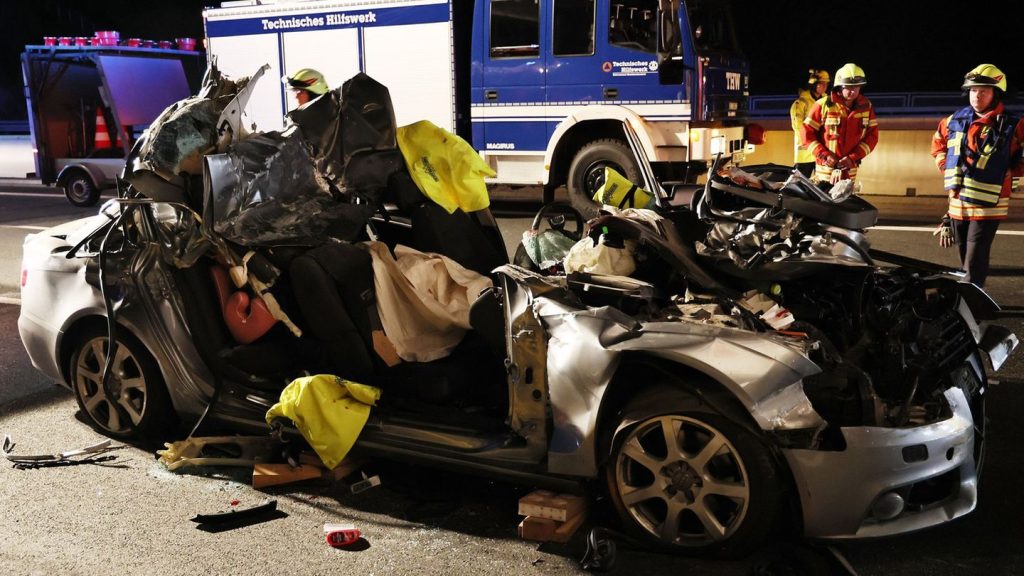 A3 Würzburg Richtung Frankfurt: Mehrere Unfälle und vier Schwerverletzte auf der A3