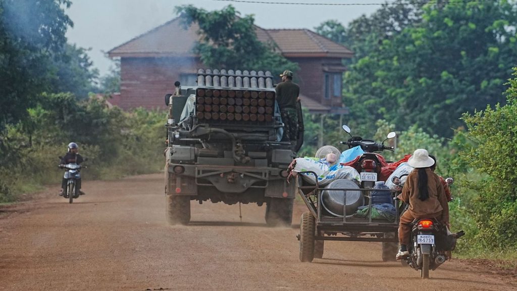 100.000 auf der Flucht: Neue Kämpfe an Grenze zwischen Thailand und Kambodscha