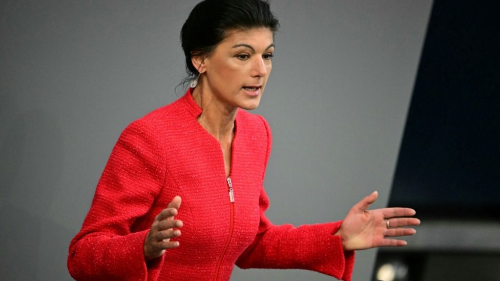 BSW-Chefin Wagenknecht fordert Pflegekostendeckel von 1000 Euro