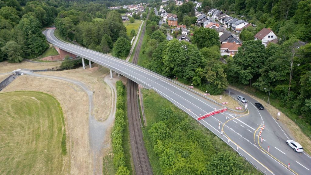 Verkehr: Marode Talbrücke im Odenwald soll gesprengt werden