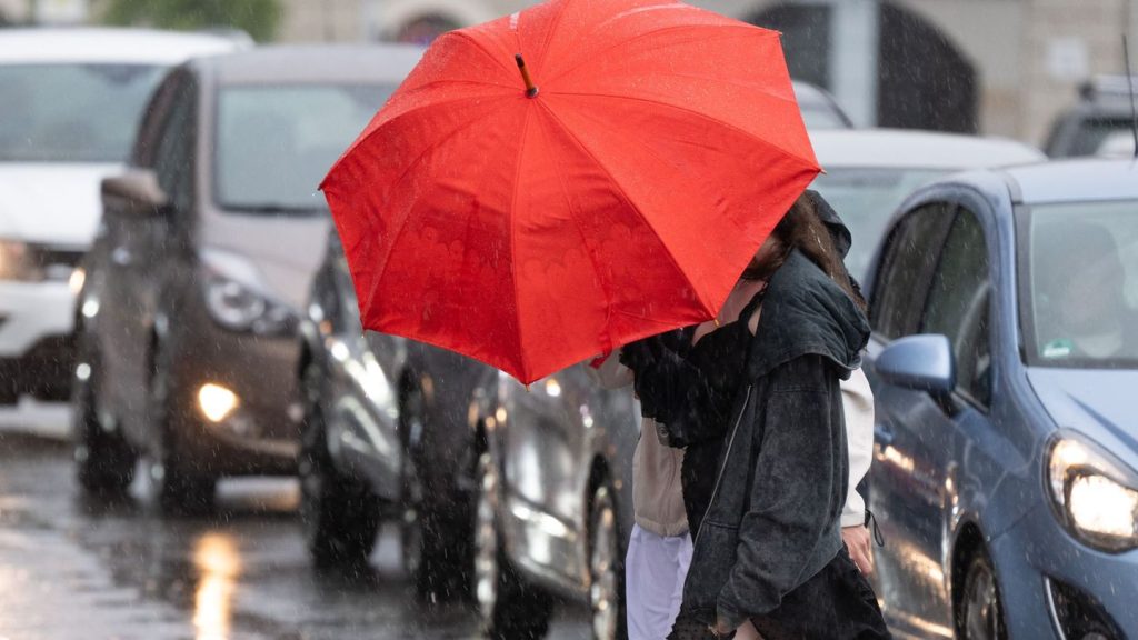 Wettervorhersage: Wolken, Regen und Gewitter für Sachsen