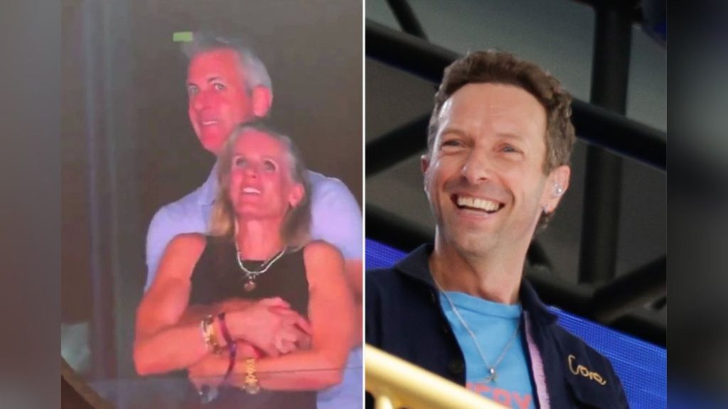 "Warnung" bei Konzert: Chris Martin kann sich Spott nach Kiss-Cam-Eklat nicht verkneifen