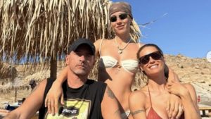 Leute von heute : Michelle Hunziker urlaubt mit Tochter Aurora und Ex Eros Ramazzotti