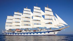 Segelkreuzfahrt: Fünf Masten, 42 Segel und ein Traum von Freiheit