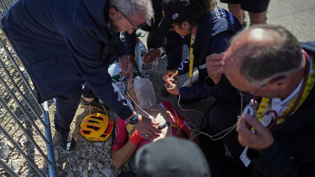 Tour de France: Tour-Profi kollabiert im Ziel nach Etappe auf Mont Ventoux