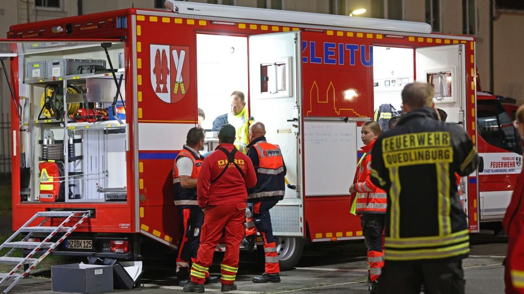 Brände: Quedlinburger Altenheim brennt - 49 Menschen evakuiert