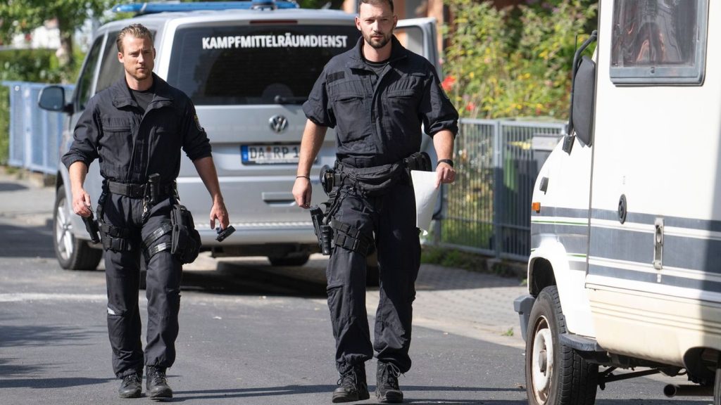 Blindgänger: Weltkriegsbombe in Frankfurt entschärft