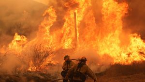 Waldbrände in Kalifornien: Hitze und Flammen in Kalifornien - Menschen auf der Flucht