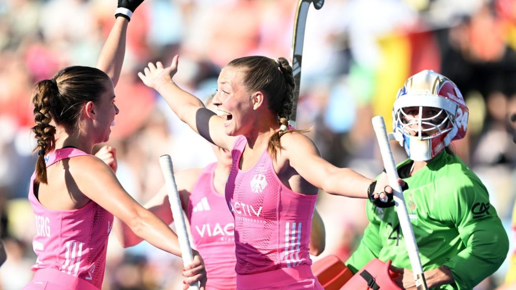 Hockey-Europameisterschaft: Perfekter EM-Einstand für Deutschlands Hockey-Damen