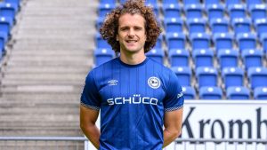 Fußball: Arminia-Kapitän Corboz verlängert Vertrag vorzeitig