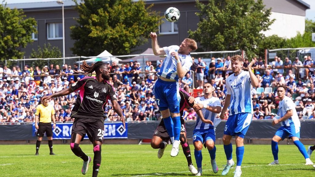 DFB-Pokal: HSV verhindert gerade noch Pokal-Aus in Pirmasens