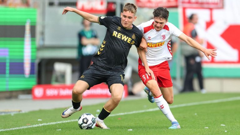 DFB-Pokal: Jahn trotz verpassten Pokal-Coups gegen Köln: "Stolz sein"