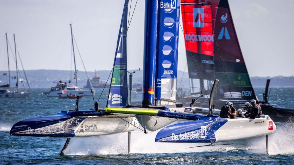 Segeln: Deutschland-Premiere im SailGP: Vettels Team verpasst Coup