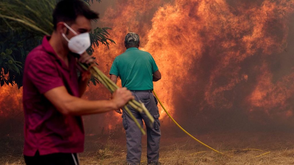 Feuer: Deutsche im Einsatz gegen Spaniens Mega-Brände