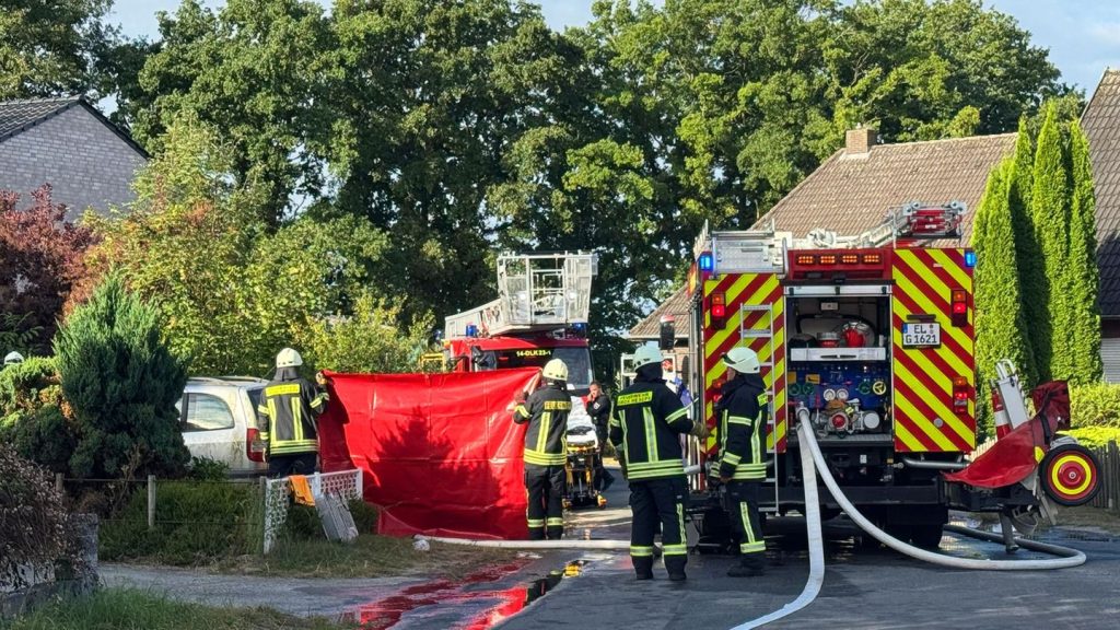 Brände: 62-Jähriger stirbt bei Wohnungsbrand im Emsland