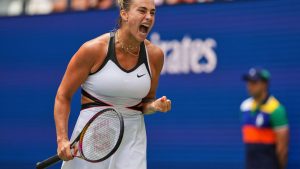 Tennis: Mit "Gänsehaut": Topfavoritin Sabalenka bei US Open weiter