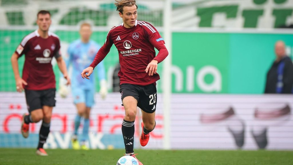 2. Fußball-Bundesliga: Nürnbergs Jander vor Millionen-Wechsel nach England