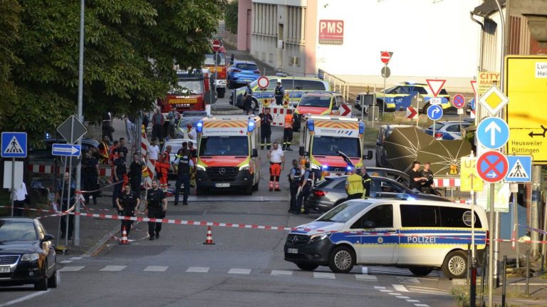 Saarland: Tankstellen-Räuber erschießt einen Polizisten in Völklingen
