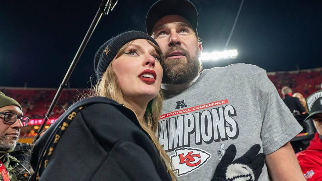 US-Promi-Paar: Travis Kelce schwärmt über seine Verlobung mit Taylor Swift