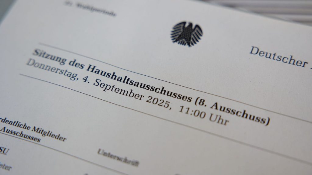 Bundestag: Haushalt für 2025 steht