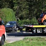 Landkreis Göppingen: Drei Menschen werden bei Frontalcrash schwer verletzt