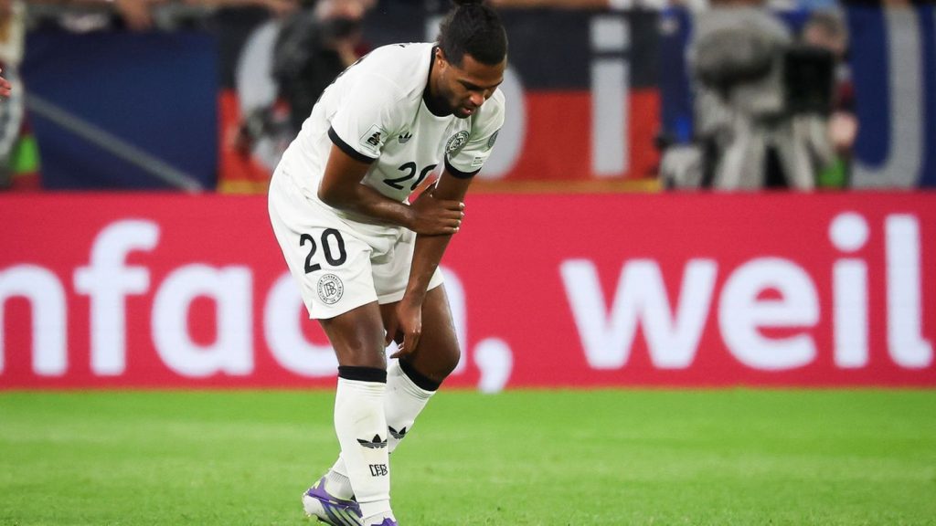 Fußball-Nationalmannschaft: Nach Armverletzung: Gnabry gegen Nordirland einsatzfähig
