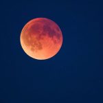 Himmelsphänomen: Rötliche Scheibe: Totale Mondfinsternis über Deutschland