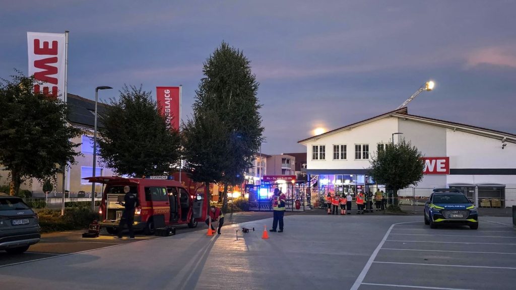 Unglück im Rewe-Markt: Ermittlungsverfahren nach Dacheinsturz im Supermarkt