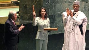 80. Generalversammlung: Präsidentin Baerbock nennt UNO unverzichtbar