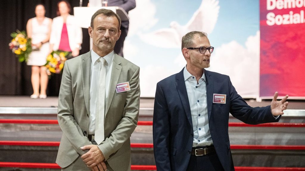 Parteien: Neues Spitzenduo beim BSW: Jörg Scheibe und Ronny Kupke
